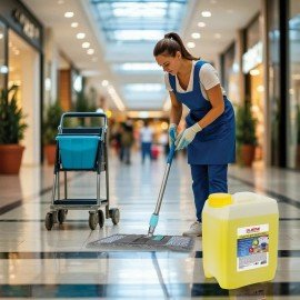 Средство для мытья пола 5 кг, LAIMA PROFESSIONAL концентрат, 