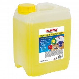 Средство для мытья пола 5 кг, LAIMA PROFESSIONAL концентрат, 
