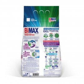 Стиральный порошок-автомат 3 кг, BIMAX "100 пятен" (Нэфис Косметикс), 502-1