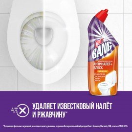 Средство для уборки туалета дезинфицирующее 450 мл, CILLIT BANG "Сила Цитруса"