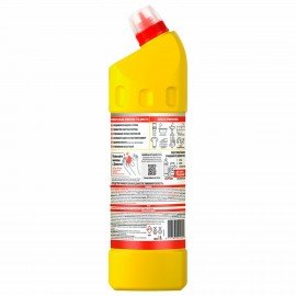 Чистящее средство 1 л, DOMESTOS (Доместос) "Лимонная свежесть", с отбеливающим эффектом