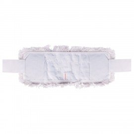 Насадка МОП плоская для швабры/держателя 40 см, уши/карманы (ТИП У/К), хлопок, LAIMA, 603121