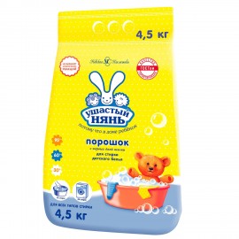 Стиральный порошок для всех типов стирки 4,5 кг, УШАСТЫЙ НЯНЬ, 1014