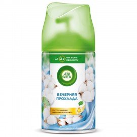 Сменный баллон 250 мл, AIRWICK LifeScents "Вечерняя прохлада", для автоматических освежителей, универсальный, 3024892