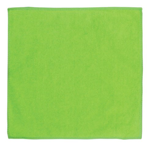 Салфетка универсальная, микрофибра, 30х30 см, зеленая, 220 г/м2, LAIMA, 603932