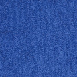 Тряпки для мытья пола, КОМПЛЕКТ 3 шт., ПЛОТНАЯ микрофибра, 50х60 см, синие, 260 г/м2, ЛЮБАША "ПЛЮС", 603944