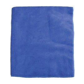 Тряпки для мытья пола, КОМПЛЕКТ 3 шт., микрофибра, 50х60 см, синие, 260 г/м2, ОФИСМАГ, 603945