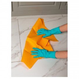 Тряпка для мытья пола, 50х60 см, микрофибра, 150 г/м2, PACLAN "Practi Microfiber", 163427
