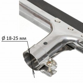 Швабра-стяжка/водосгон, ширина 55 см, металлическая основа/резина (ЭВА), без черенка, YORK, 84460