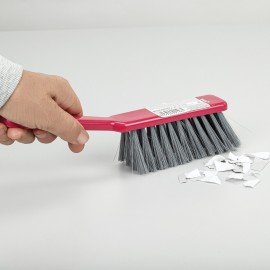 Щетка-сметка для уборки, ручка 16 см, длина щетины 5 см, ширина 4 см, пластик, цвет ассорти, YORK, 60010