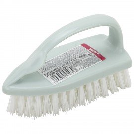 Щетка для одежды/обуви, большая, 9х14х6 см, пластик, цвет ассорти, "Утюжок", YORK, 40010