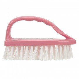 Щетка для одежды/обуви, большая, 9х14х6 см, пластик, цвет ассорти, "Утюжок", YORK, 40010