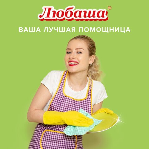 Средство для мытья посуды 5 л, ЛЮБАША "Яблоко", ПЭТ, 604782