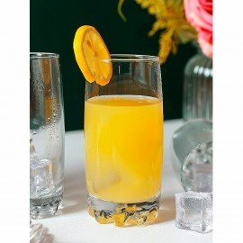 Стакан высокий, 375 мл, КОМПЛЕКТ 6 штук, стекло, PASABAHCE "СИЛЬВАНА", фирменная подарочная упаковка, 42812