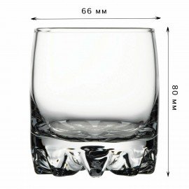 Стакан низкий, 200 мл, КОМПЛЕКТ 6 штук, стекло, PASABAHCE "СИЛЬВАНА", фирменная подарочная упаковка, 42414