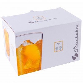 Стакан высокий, 290 мл, КОМПЛЕКТ 6 штук, стекло, PASABAHCE "БАЛТИК", фирменная подарочная упаковка, 41300