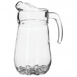 Кувшин прозрачный, объем 1370 мл, фактурное стекло, PASABAHCE "СИЛЬВАНА", фирменная подарочная упаковка, 43334