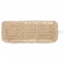 Насадка МОП плоская для швабры/держателя 50 см, уши/карманы (ТИП У/К), нашивной хлопок, LAIMA EXPERT, 605304