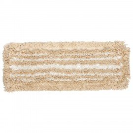 Насадка МОП плоская для швабры/держателя 40 см, уши/карманы (ТИП У/К), хлопок/микрофибра, LAIMA EXPERT, 605309