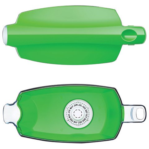 Кувшин-фильтр для очистки воды АКВАФОР "Лайн" модель P83B15N, 2,8 л, со сменной кассетой, зеленый, 203596