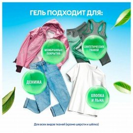 Гель для стирки цветного белья концентрированный нейтральный 5 л, GRASS ALPI, 125186