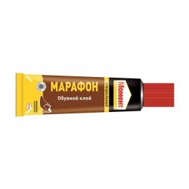 Клей обувной, МОМЕНТ Марафон, 30 мл, универсальный, в шоу-боксе, 873855