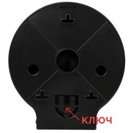 Диспенсер для туалетной бумаги LAIMA PROFESSIONAL ORIGINAL (Система T2), малый, черный, ABS-пластик, 605767