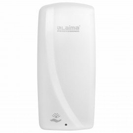 Дозатор для мыла-пены LAIMA PROFESSIONAL ORIGINAL, НАЛИВНОЙ, СЕНСОРНЫЙ, 1 л, белый, ABS-пластик, 605780