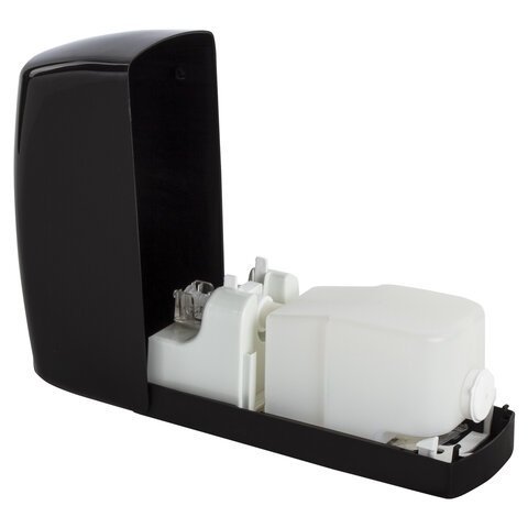 Дозатор для жидкого мыла LAIMA PROFESSIONAL ORIGINAL, НАЛИВНОЙ, 1 л, черный, ABS-пластик, 605783