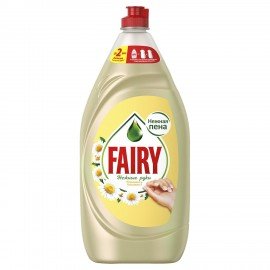 Средство для мытья посуды 1,35 л FAIRY (Фейри) Нежные руки, "Ромашка и витамин Е", 740297