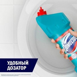 Чистящее средство 1,5 л DOMESTOS (Доместос) "Свежесть Атлантики", с отбеливающим эффектом, 67683281