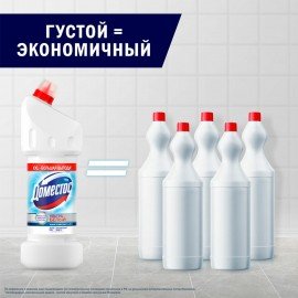 Средство для уборки туалета 1,5 л, DOMESTOS (Доместос) "Эксперт сила 7", "Ультра Белый", 67683236