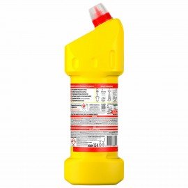 Чистящее средство 1,5 л, DOMESTOS (Доместос) "Лимонная свежесть", с отбеливающим эффектом, 67682978