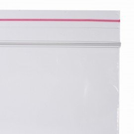 Пакеты с замком ZIP LOCK "зиплок", комплект 100 шт., 400х500 мм, ПВД, толщина 40 микрон, BRAUBERG, 606219