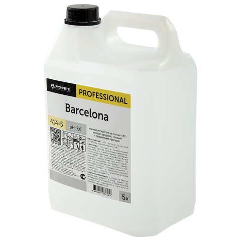 Антисептик для рук и поверхностей бесспиртовой 5 л PRO-BRITE BARCELONA, жидкость, 414-5
