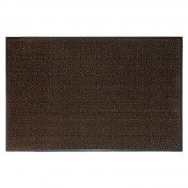 Коврик входной ИЗНОСОСТОЙКИЙ влаговпитывающий 90х150 см, толщина 8 мм, ТАФТИНГ, коричневый, LAIMA EXPERT, 606890