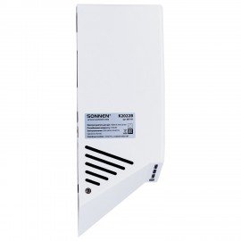Сушилка для рук ВЫСОКОСКОРОСТНАЯ SONNEN K2022B, 1300Вт, 150м/с, IPX1, 72дБ, белая, пластиковый корпус, 607192