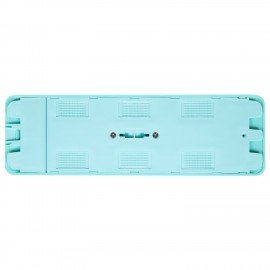 Комплект для уборки: швабра, ведро 9 л/7 л двухкамерное с отжимом, 3 насадки МОП (кармашки с двух сторон) COMPACT MOP, LAIMA, 607389