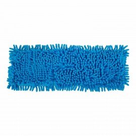 Насадка МОП КОМПЛЕКТ 4 шт., УНИВЕРСАЛЬНАЯ для швабр 38-42 см (ТИП К), микрофибра букли/синель, LAIMA, 607460