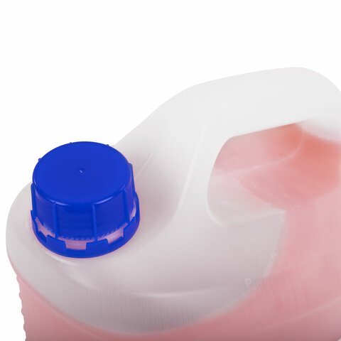 Мыло-крем жидкое DELUXE, 5 л, ЗОЛОТОЙ ИДЕАЛ "Розовый шелк", перламутровое, 607498
