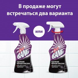 Чистящее средство 750 мл CILLIT BANG "Удаление черной плесени", для ванной и кухни, распылитель, 3032923