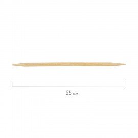 Зубочистки деревянные 190 штук в диспенсере с крышкой, БЕЛЫЙ АИСТ, берёза, 607566