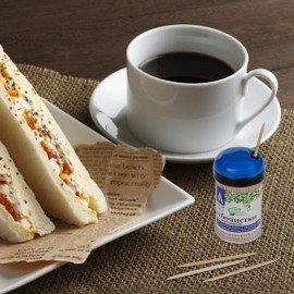 Зубочистки деревянные 190 штук в диспенсере с крышкой, БЕЛЫЙ АИСТ, берёза, 607566