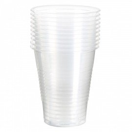 Стакан одноразовый ОСОБО ПЛОТНЫЙ, 200 мл, пластиковый, "ПРЕМИУМ", прозрачный, полипропилен, КОМПЛЕКТ 200 шт., 607740