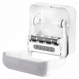 Диспенсер для полотенец в рулонах с автоотрезом листа EXTRA LAIMA PROFESSIONAL, (Система H1), 607765, 303052