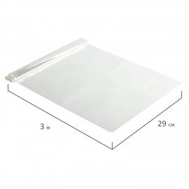 Рукав для запекания с клипсами, 29 см х 3 м, LAIMA, 607806