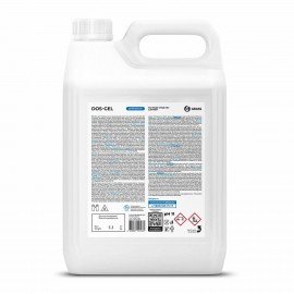 Средство для сантехники и уборки санитарных помещений 5,3 кг, GRASS DOS GEL, дезинфицирующее, концентрат, 125240