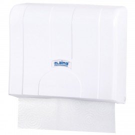 Диспенсер для полотенец LAIMA PROFESSIONAL LSA (Система H2), Z-сложения, белый, ABS, 607991, 3570-0