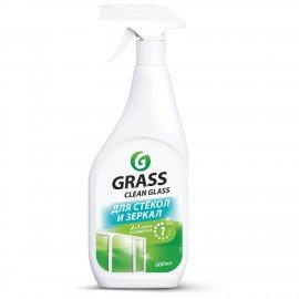 Средство для мытья стекол и зеркал 600 мл GRASS "Clean glass", распылитель, 130600