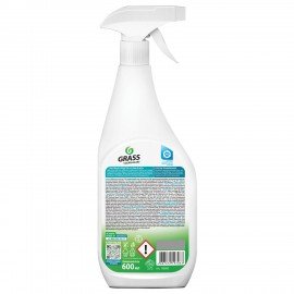 Средство для мытья стекол и зеркал 600 мл GRASS "Clean glass", распылитель, 130600